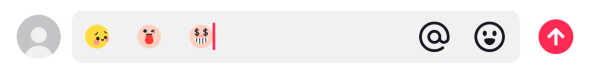 hidden TikTok emoji: flushed, funnyface, greedy
