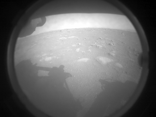 Week 1's picture of the week was a moody black and white POV shot.