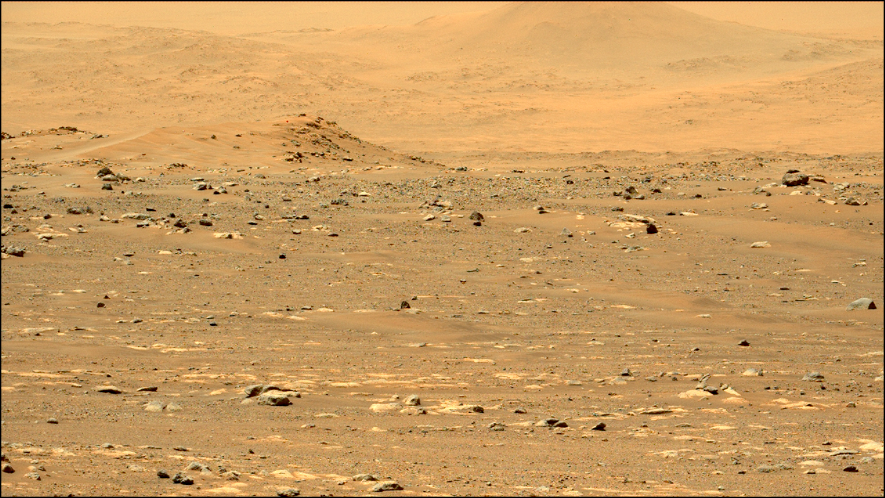 Impressed with Perseverance's Week 6 photography skills! Capturing that depth with multiple layers of terrain when it's all a reddish-tan color is no easy feat!