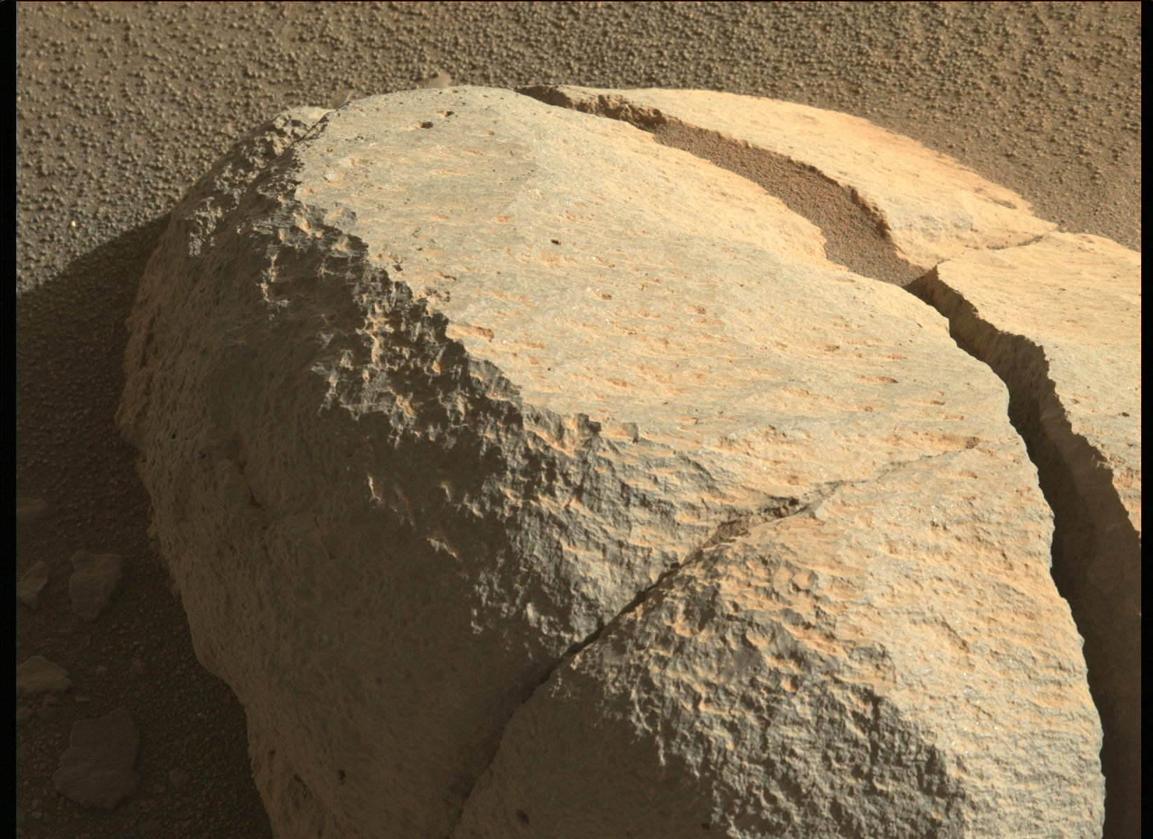 This Martian rock from Week 16 looks like it's seen better days.