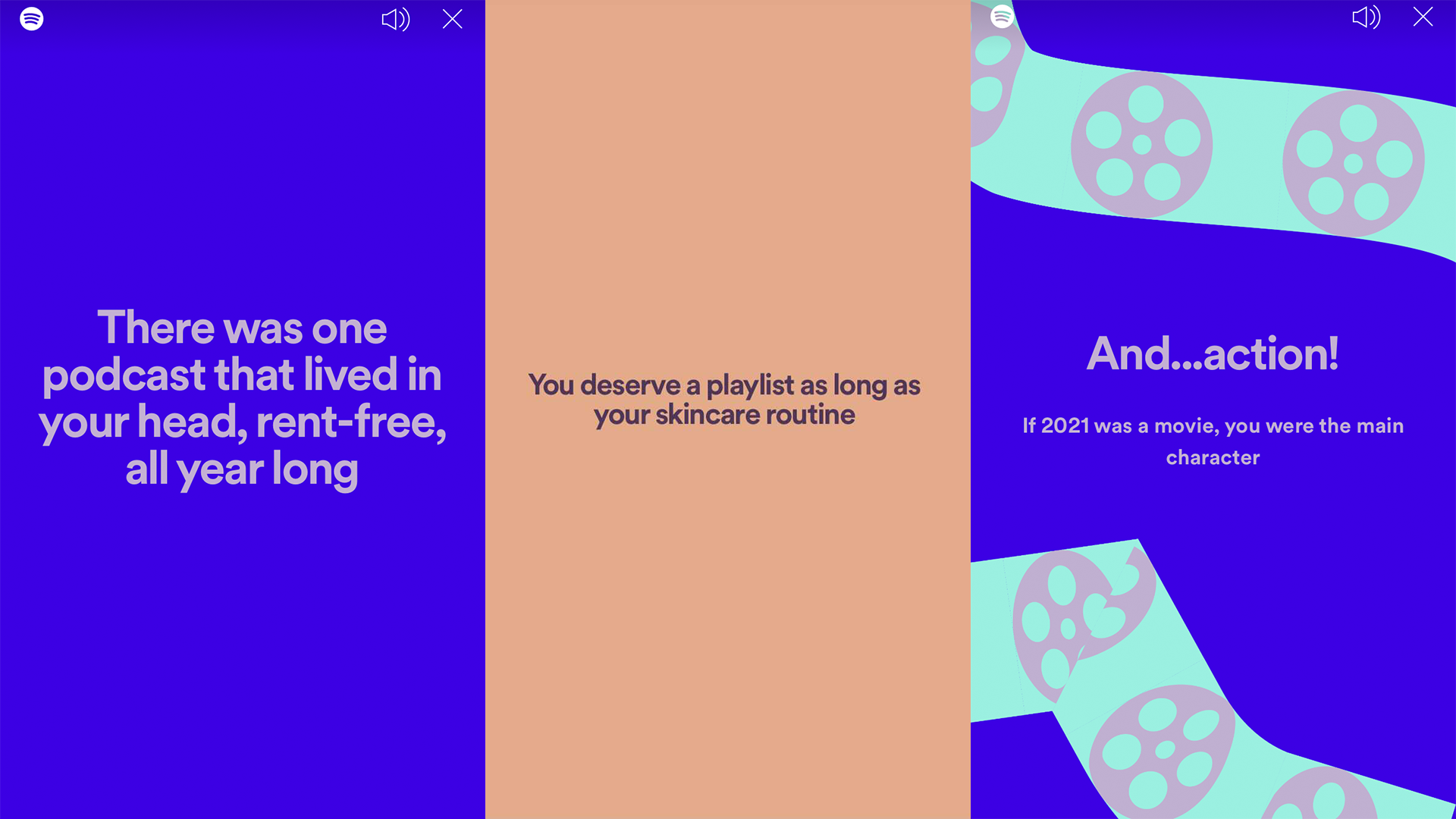 screenshots of spotify wrapped