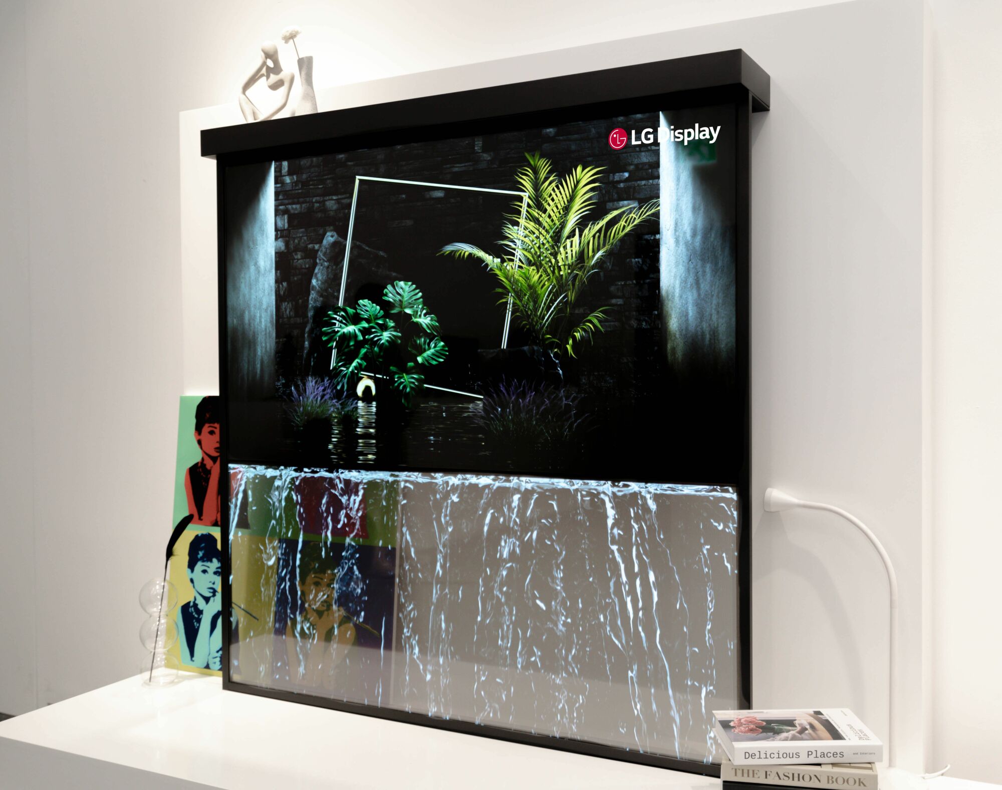 LG OLED Shelf