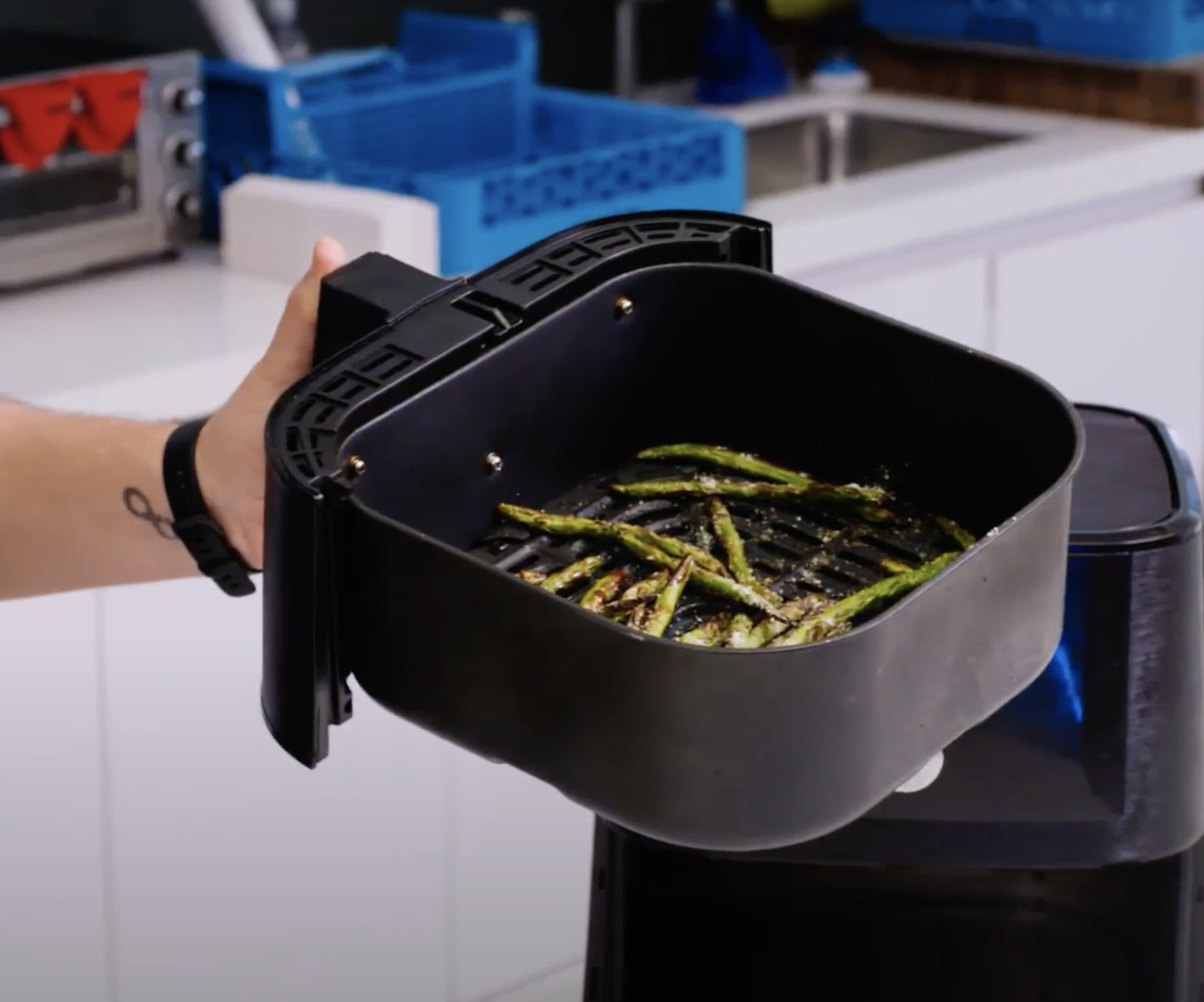 green beans in air fryer