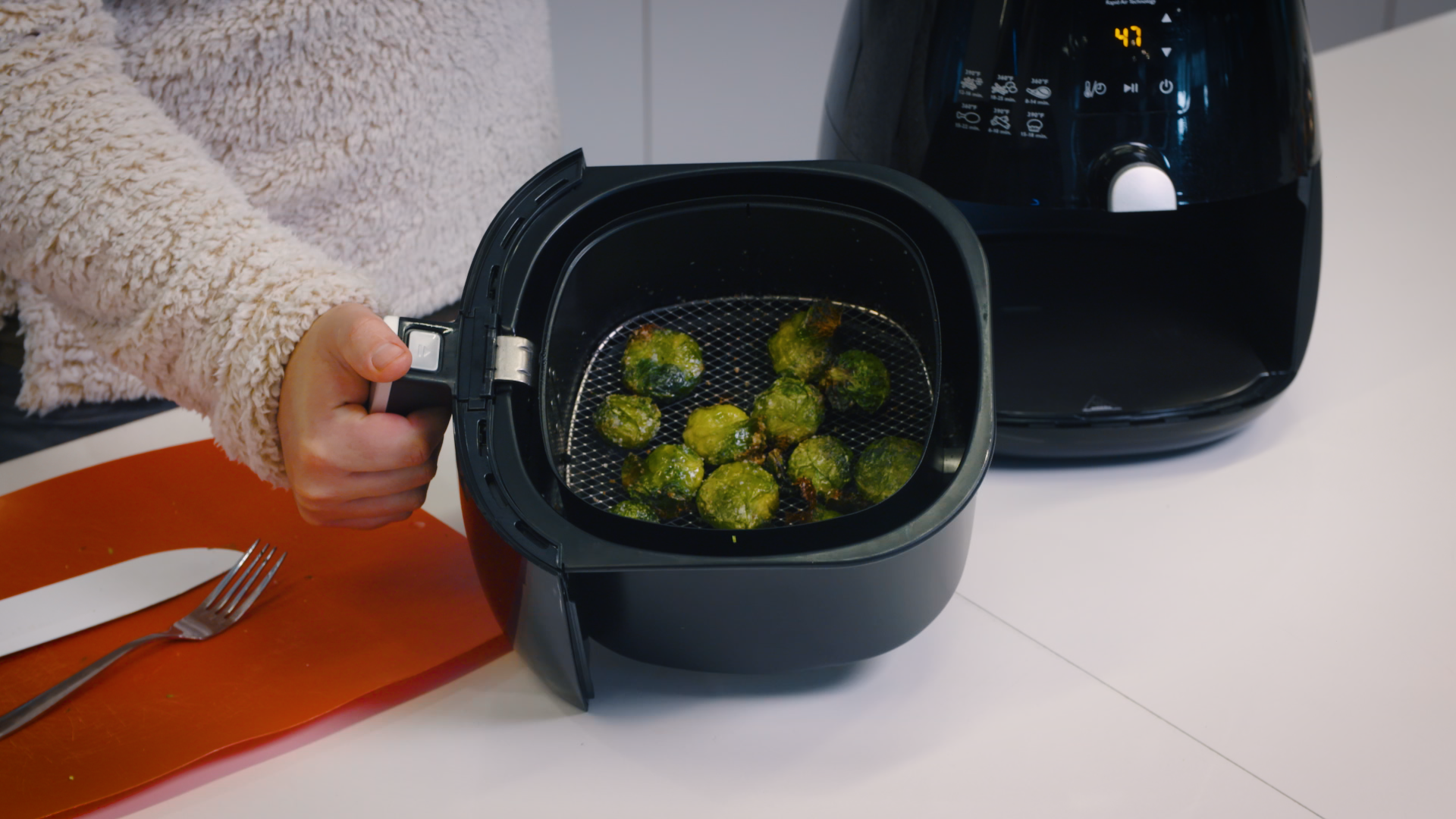 brussels sprouts in air fryer