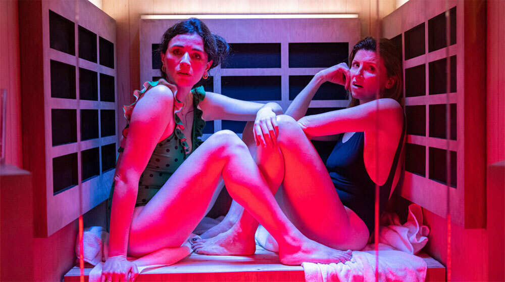 Aisling Bea and Sharon Horgan in "This Way Up"