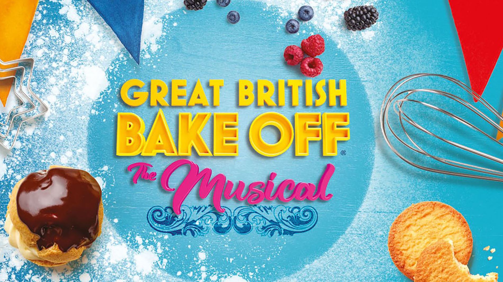 The logo for "Great British Bake Off: The Musical."