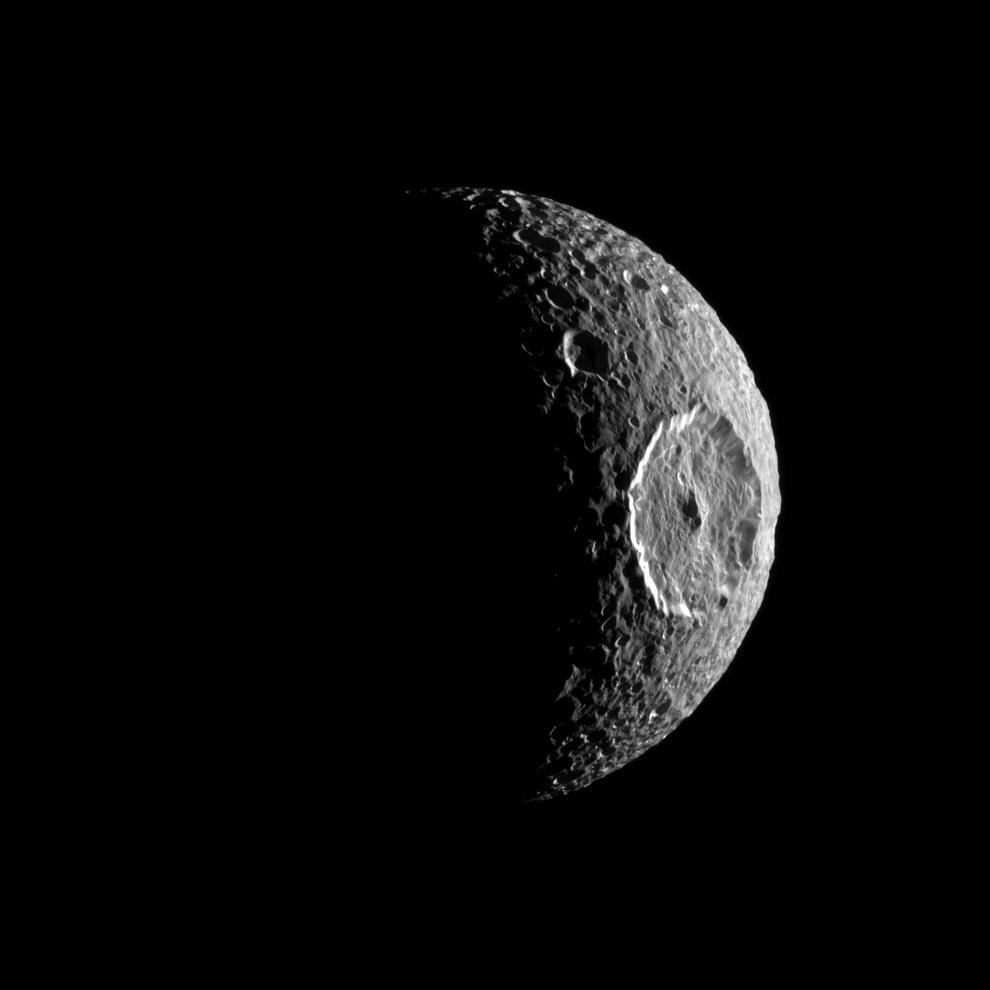 Saturn's moon Mimas
