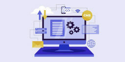Laptop and icons