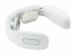 White u-shaped neck massager 