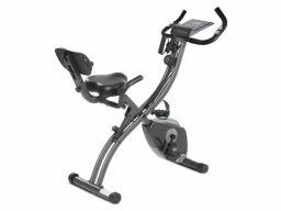 NAIPO 3-in-1 Stationary Folding Exercise Bike on a white background.