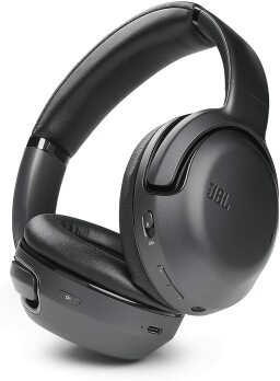 Black headphones