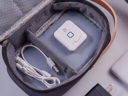 EVE Bluetooth Transmitter and Receiver in a container.