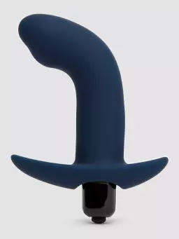 navy butt plug with tapered end 