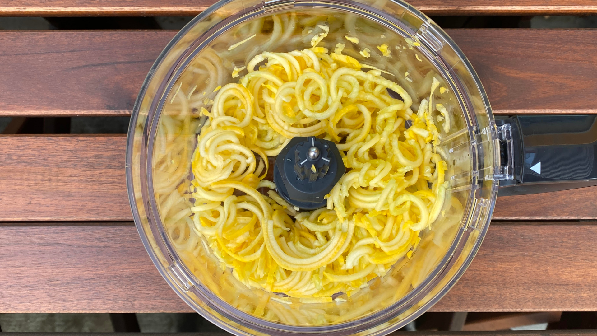 Perfect zucchini noodles!
