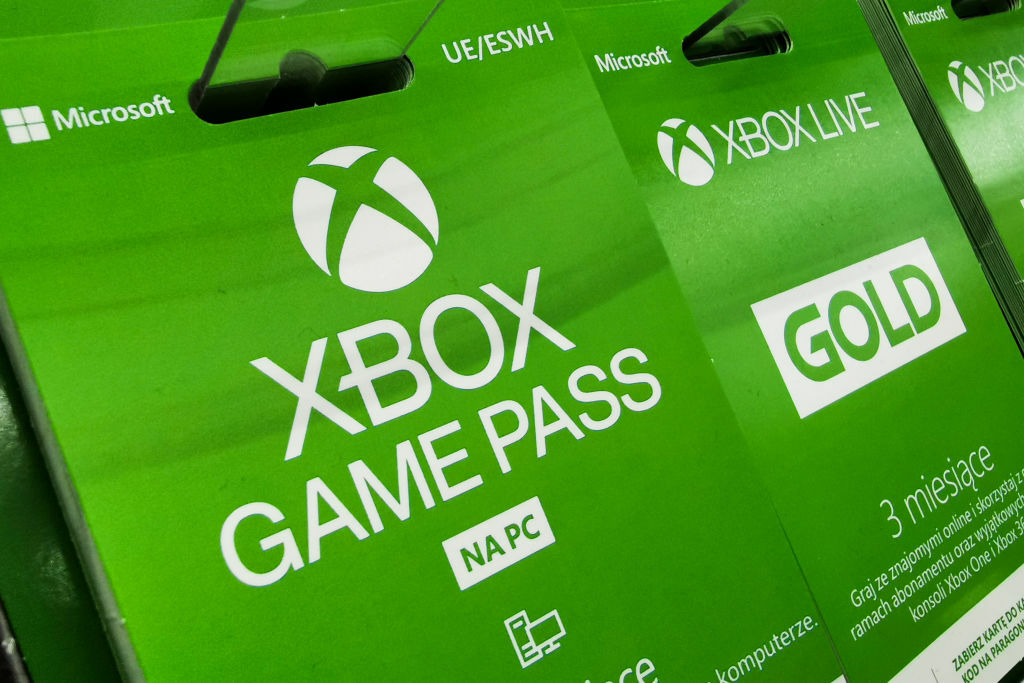 Xbox Game Pass gift card