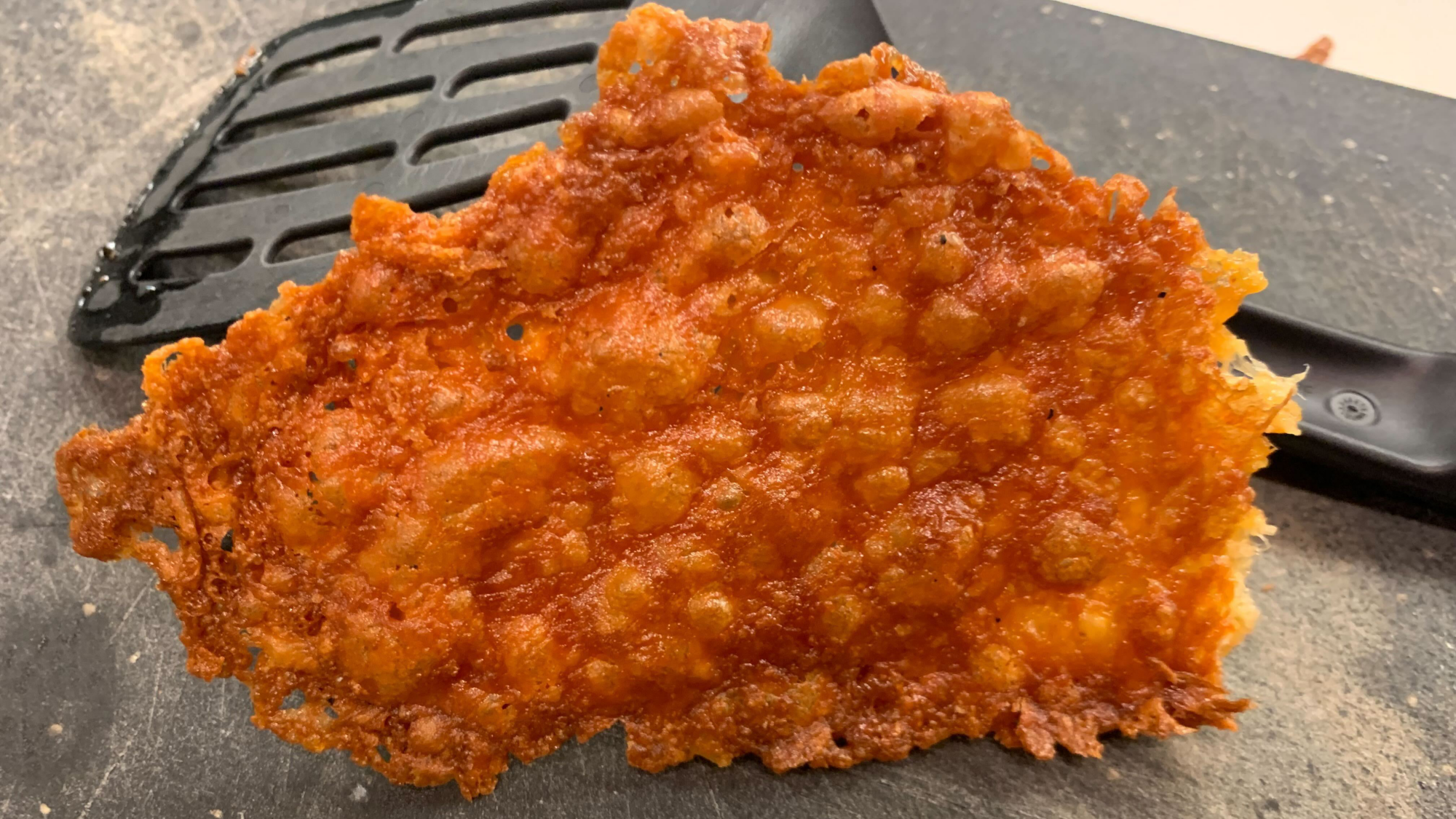 crispy cheese