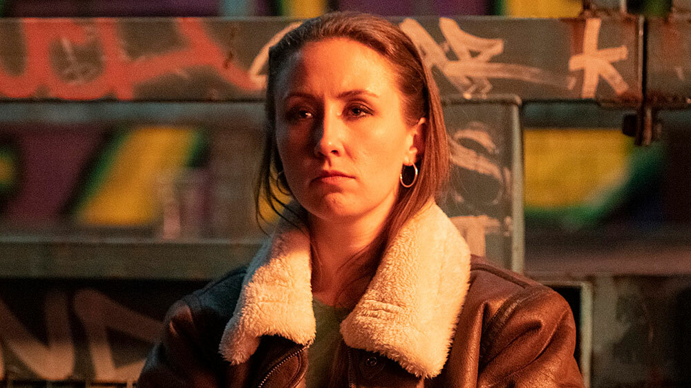 Erin Doherty as Becky in "Chloe".