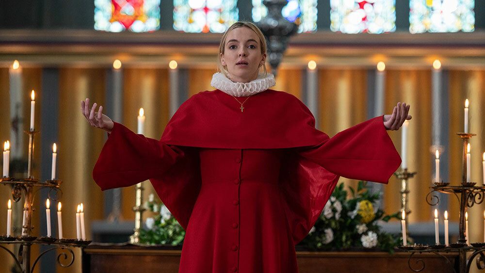 Jodie Comer as Villanelle in "Killing Eve" series four