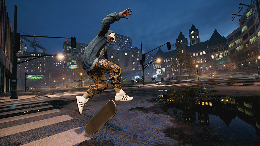 Screenshot of Tony Hawk's Pro Skater 1+2 remake
