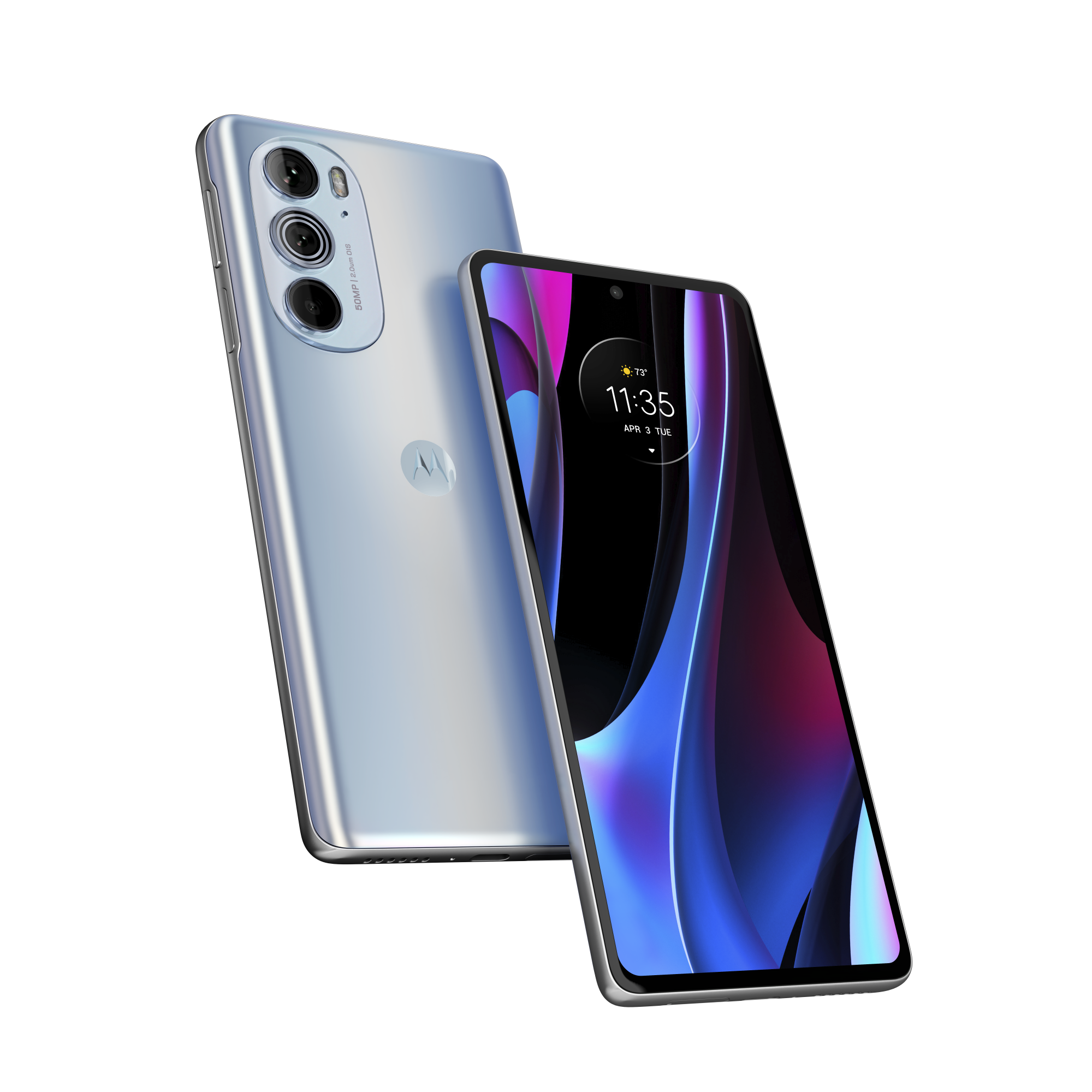 Moto Edge+ Stardust White