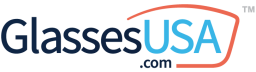 GlassesUSA logo on transparent background