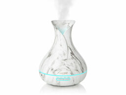 White marble diffuser with blue lights