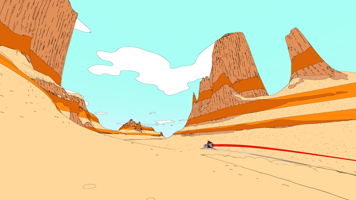 Screenshot of Sable