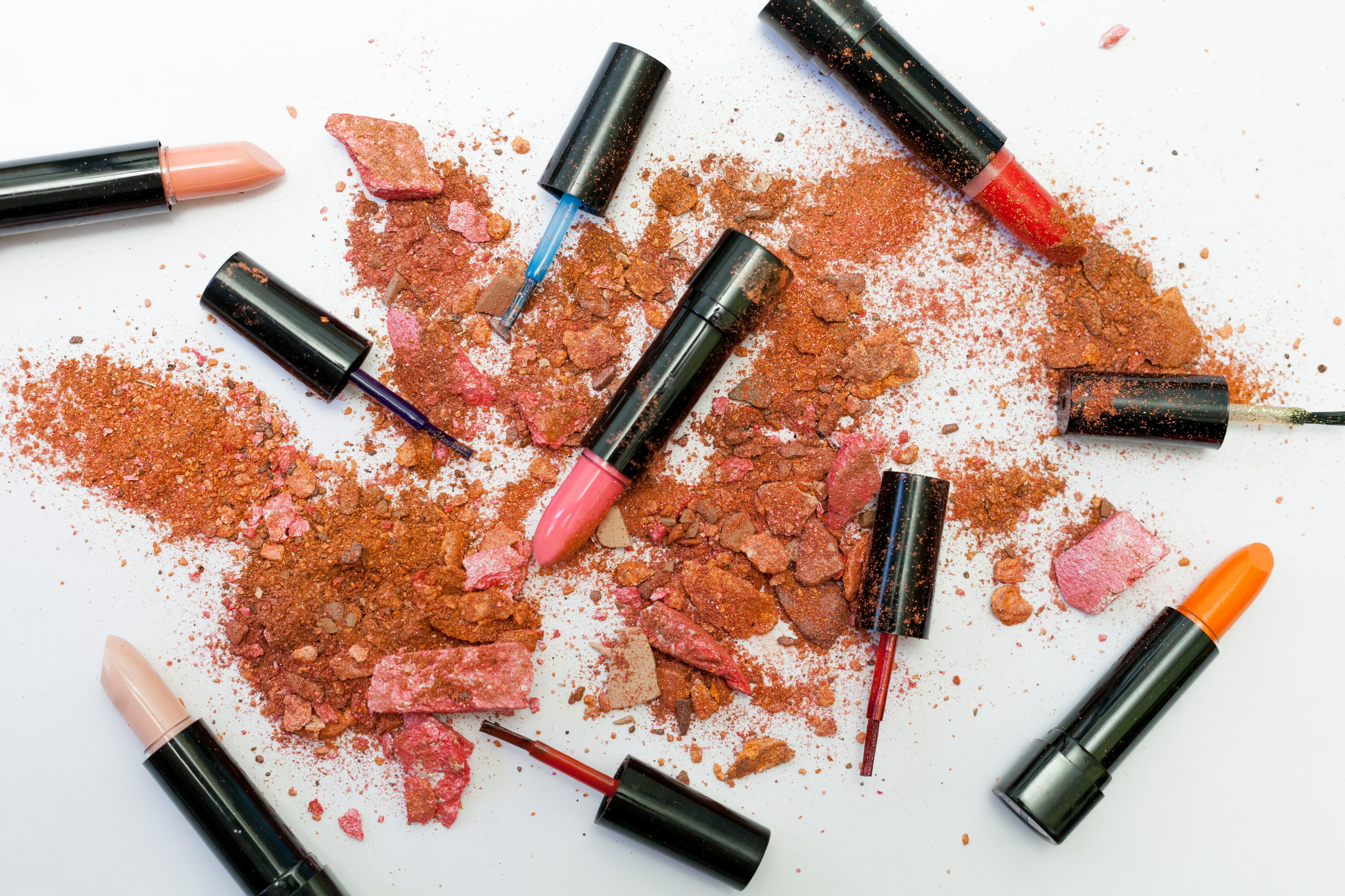 Selection of beauty products