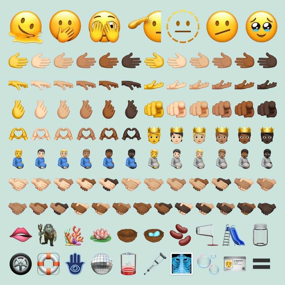 All the new emoji.