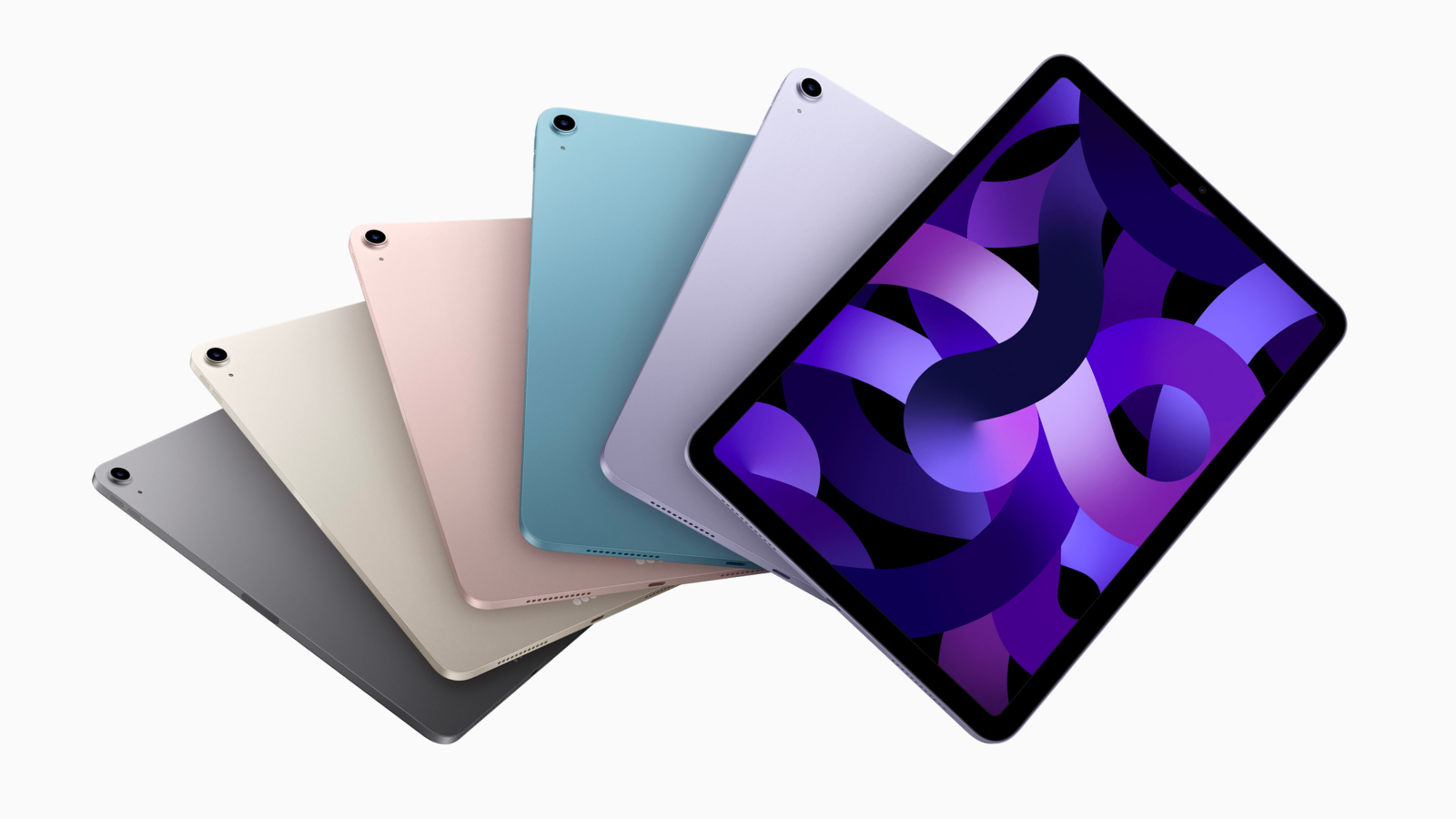 all colors of the new ipad air