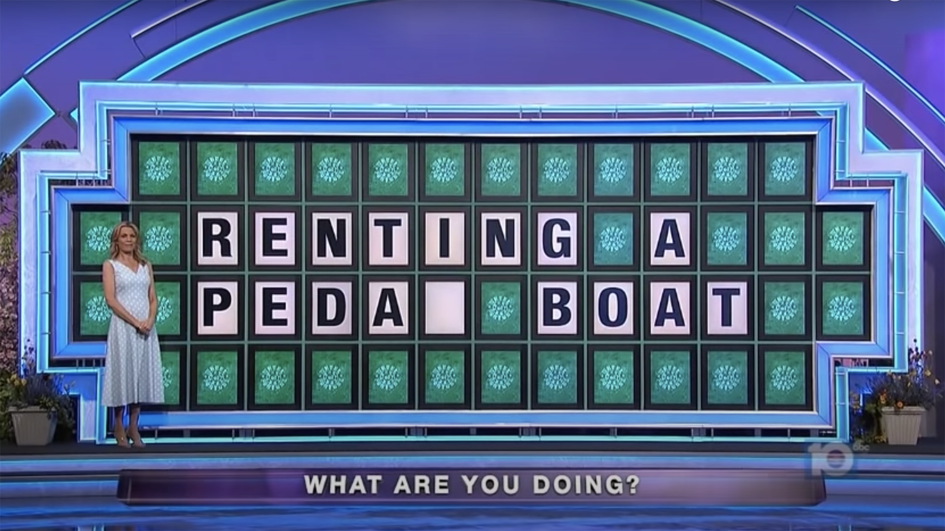 wheel of fortune board