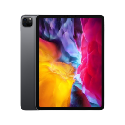 2020 11-inch apple ipad pro with colorful screen