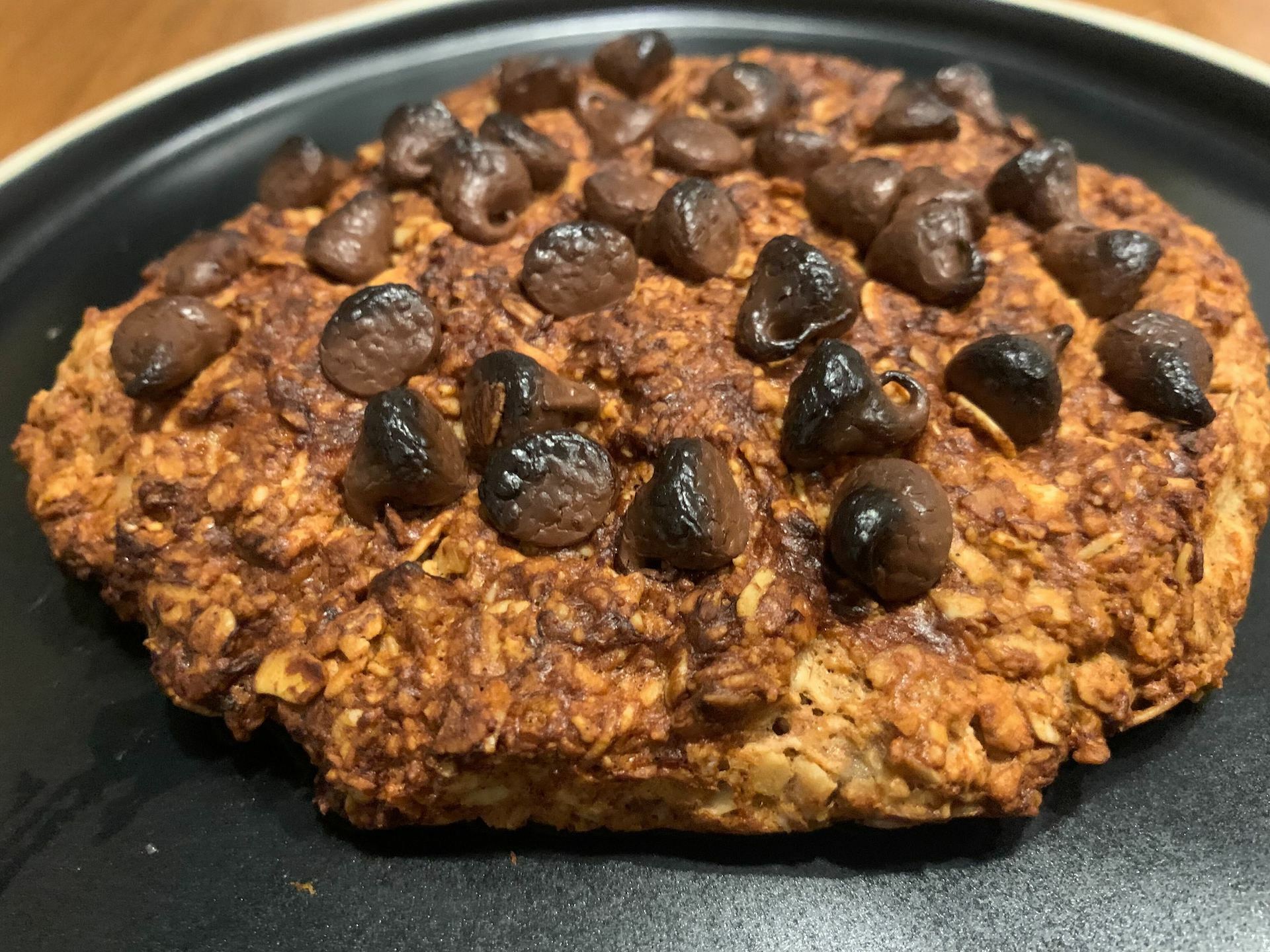 cookie on plate