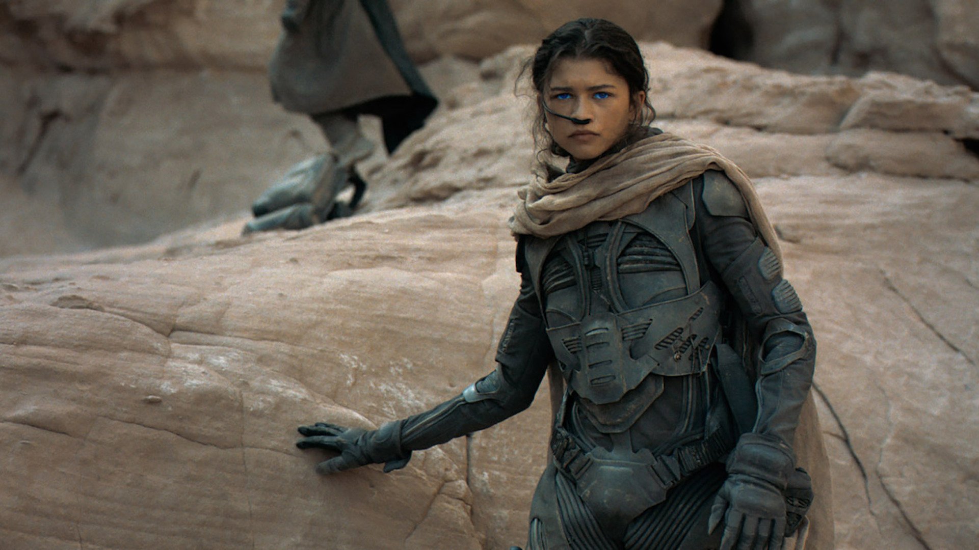 Zendaya as Chani in "Dune." 