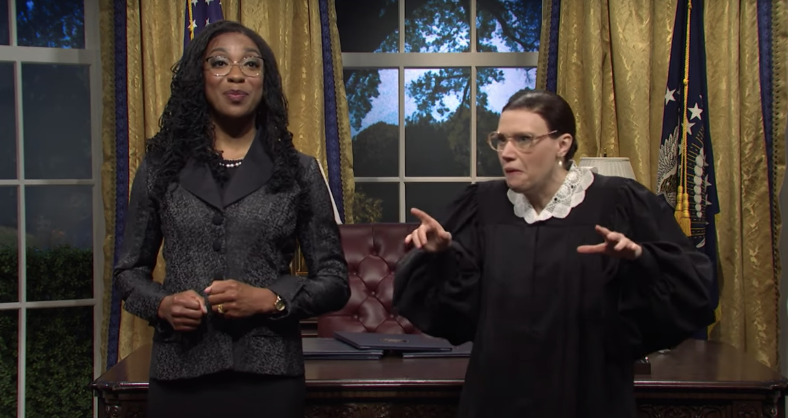 Fake Ketanji Brown Jackson and Ruth Bader Ginsberg