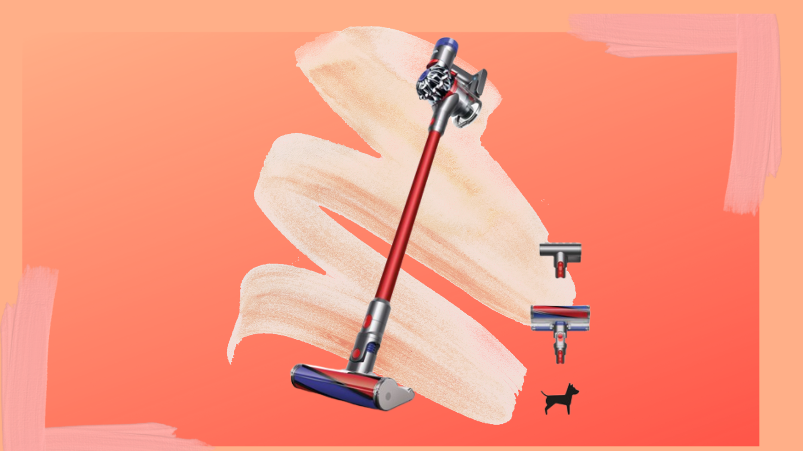 dyson v8 fluffy and vacuum head and tools