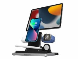 Charging pad with devices levitating above it