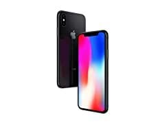 the front and back of the iphone x