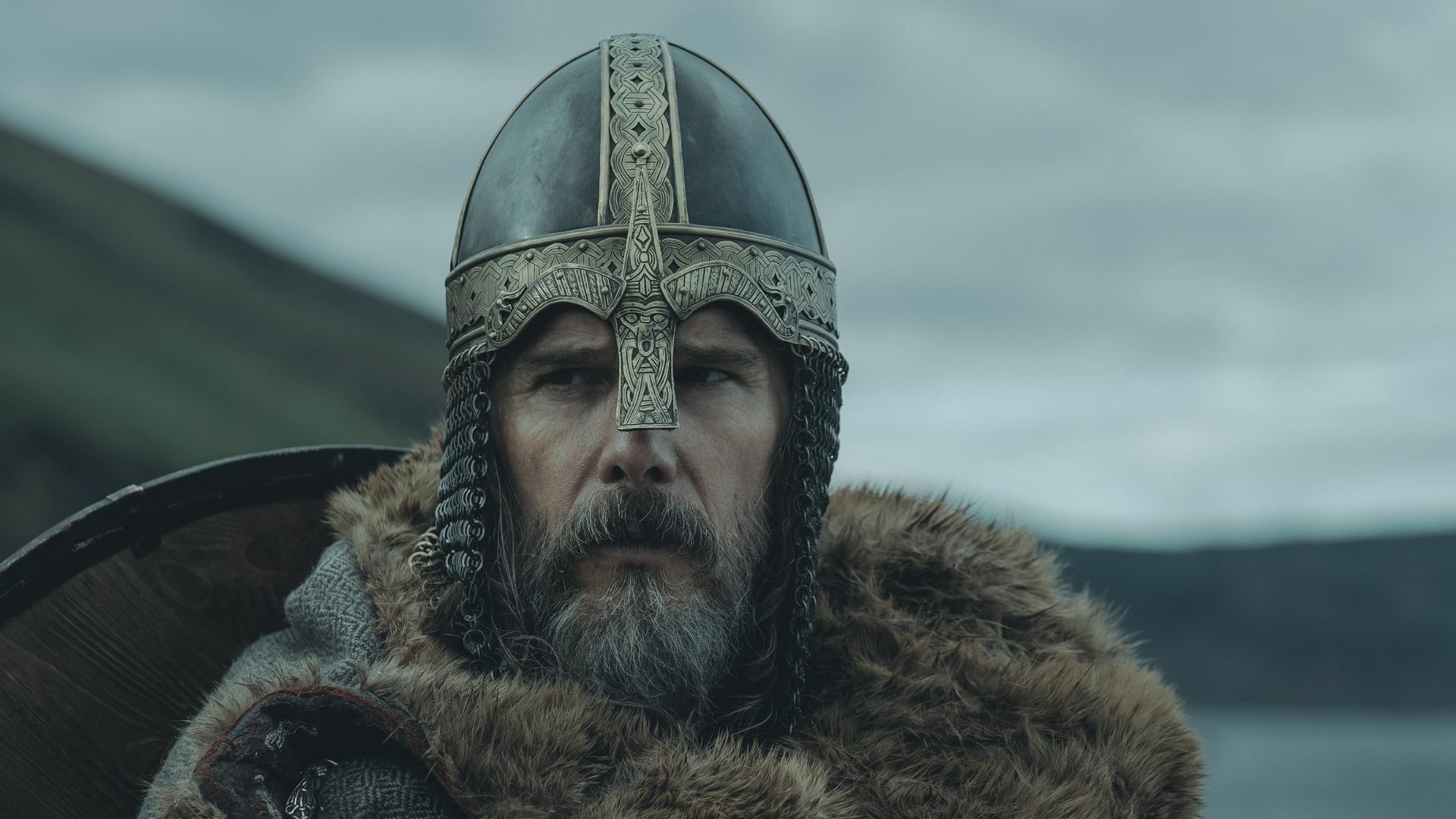 Ethan Hawke as a viking king. 
