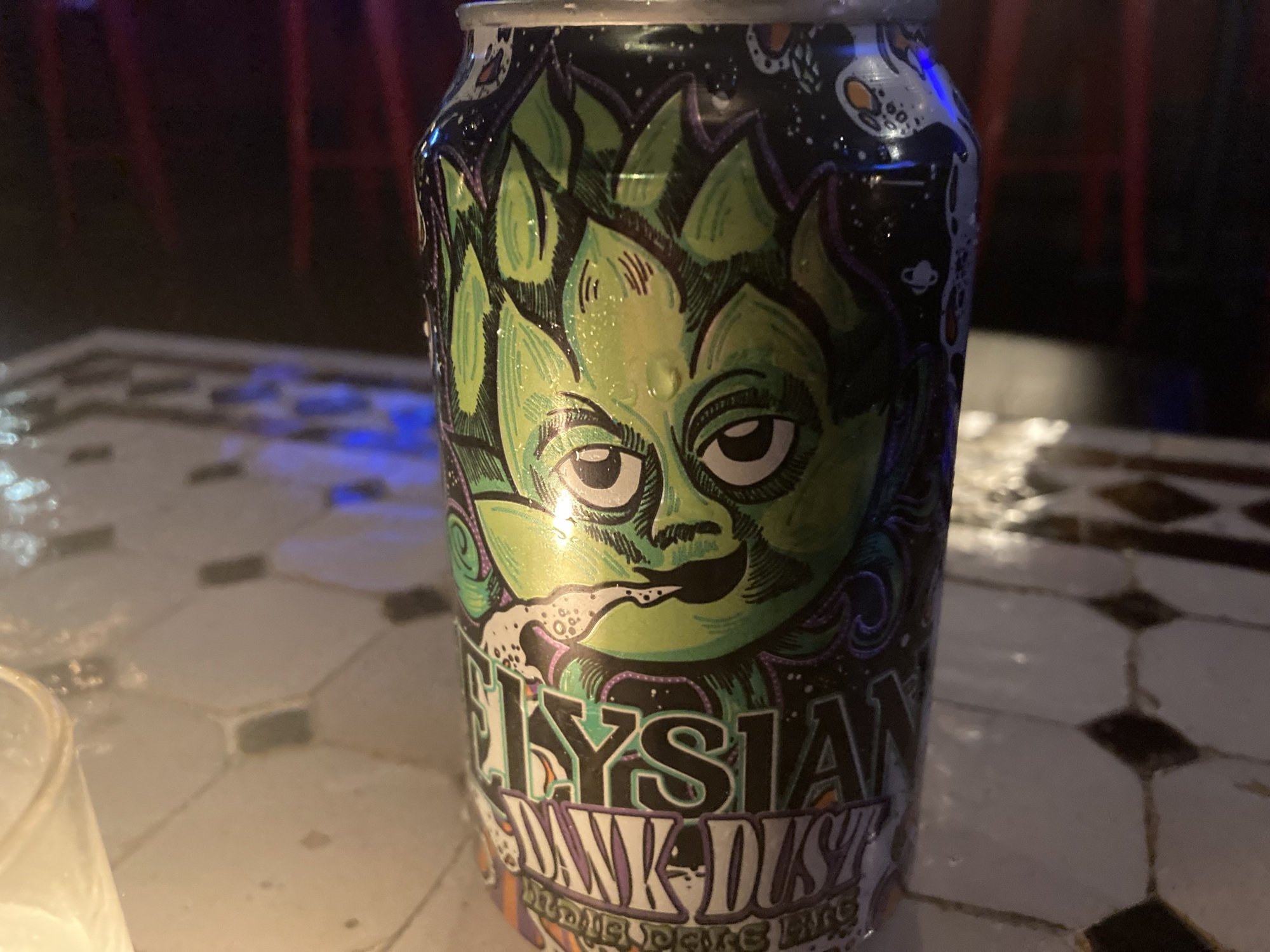 Dank Dust beer can