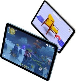 two blue 2022 ipad air