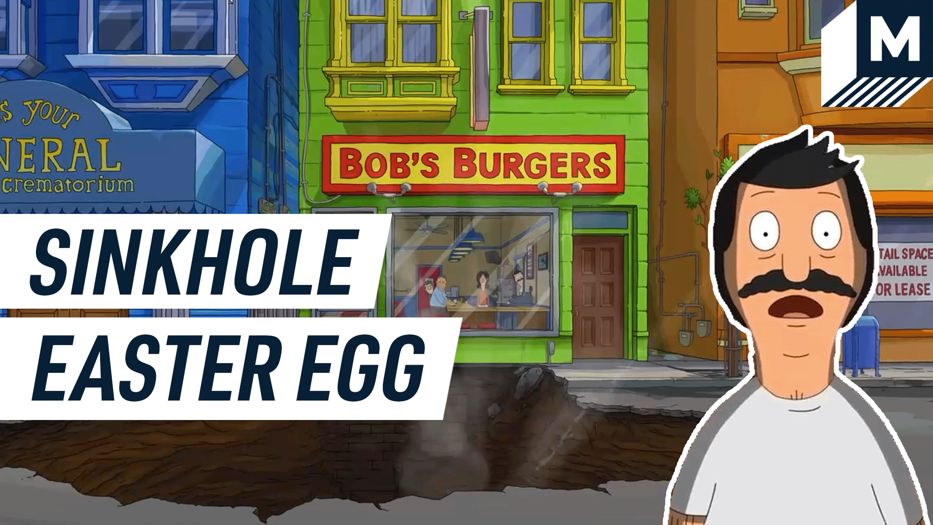 Bob's Burgers Sinkhole Easter Egg