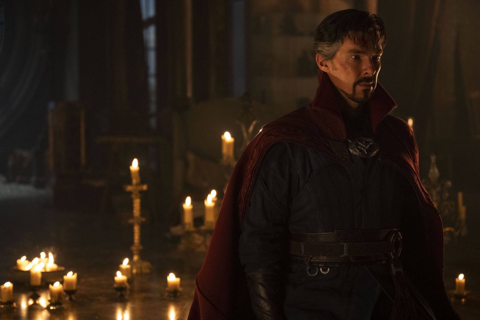 Benedict Cumberbatch as Dr. Stephen Strange in 