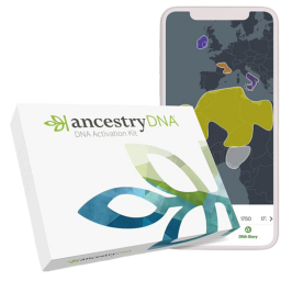 ancestrydna test kit with app