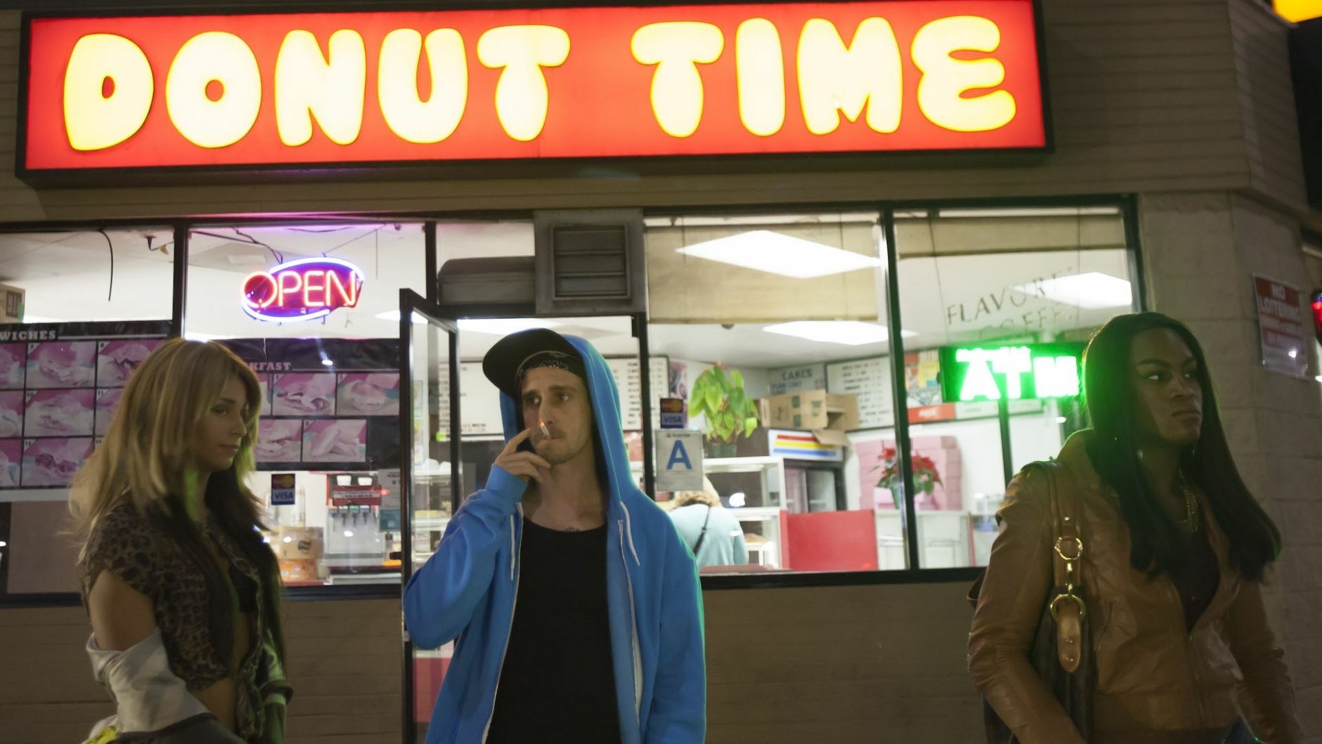 Kitana Kiki Rodriguez, James Ransone, Mya Taylor in "Tangerine"