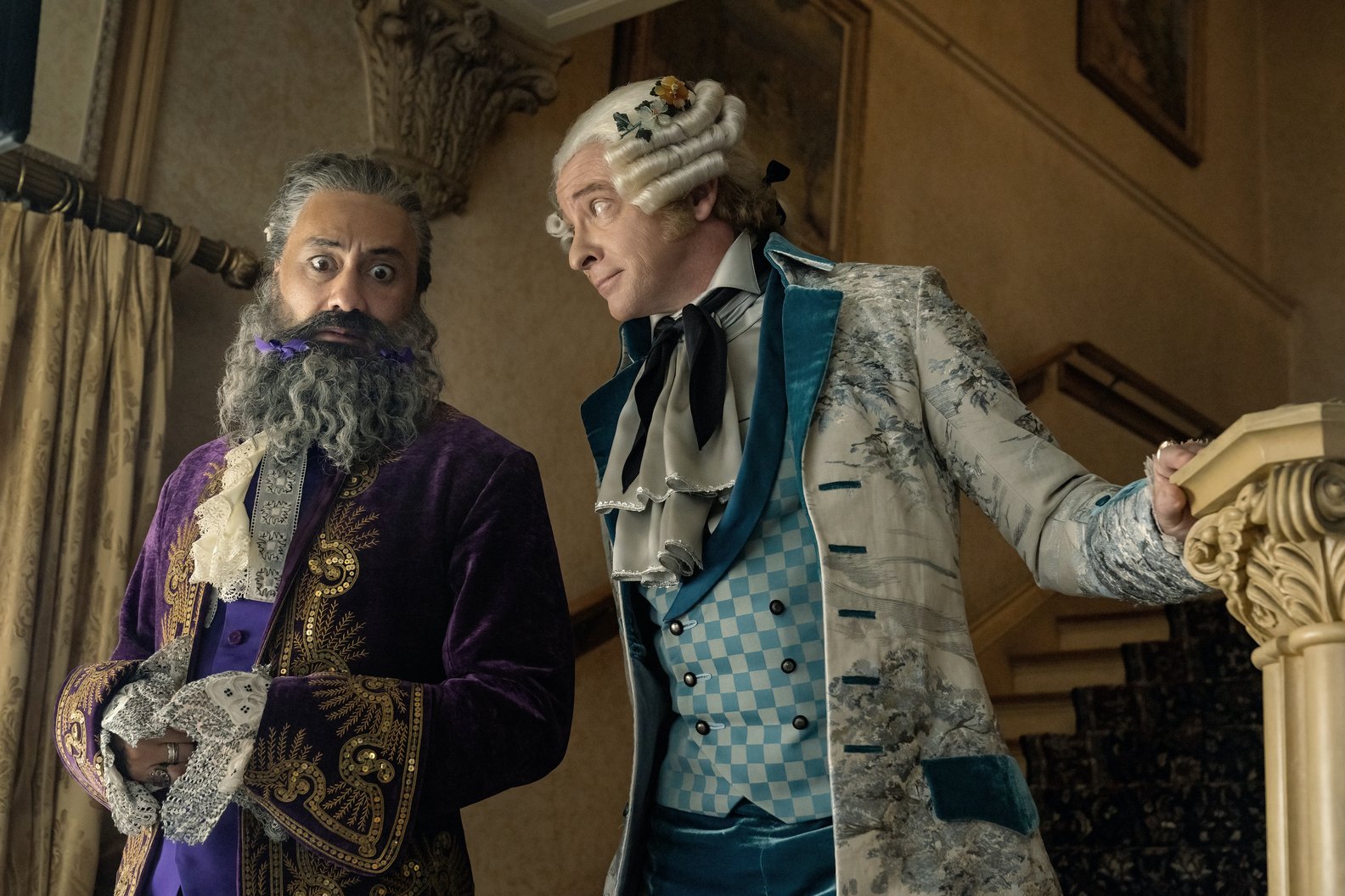 Blackbeard and Stede Bonnet in "Our Flag Means Death"