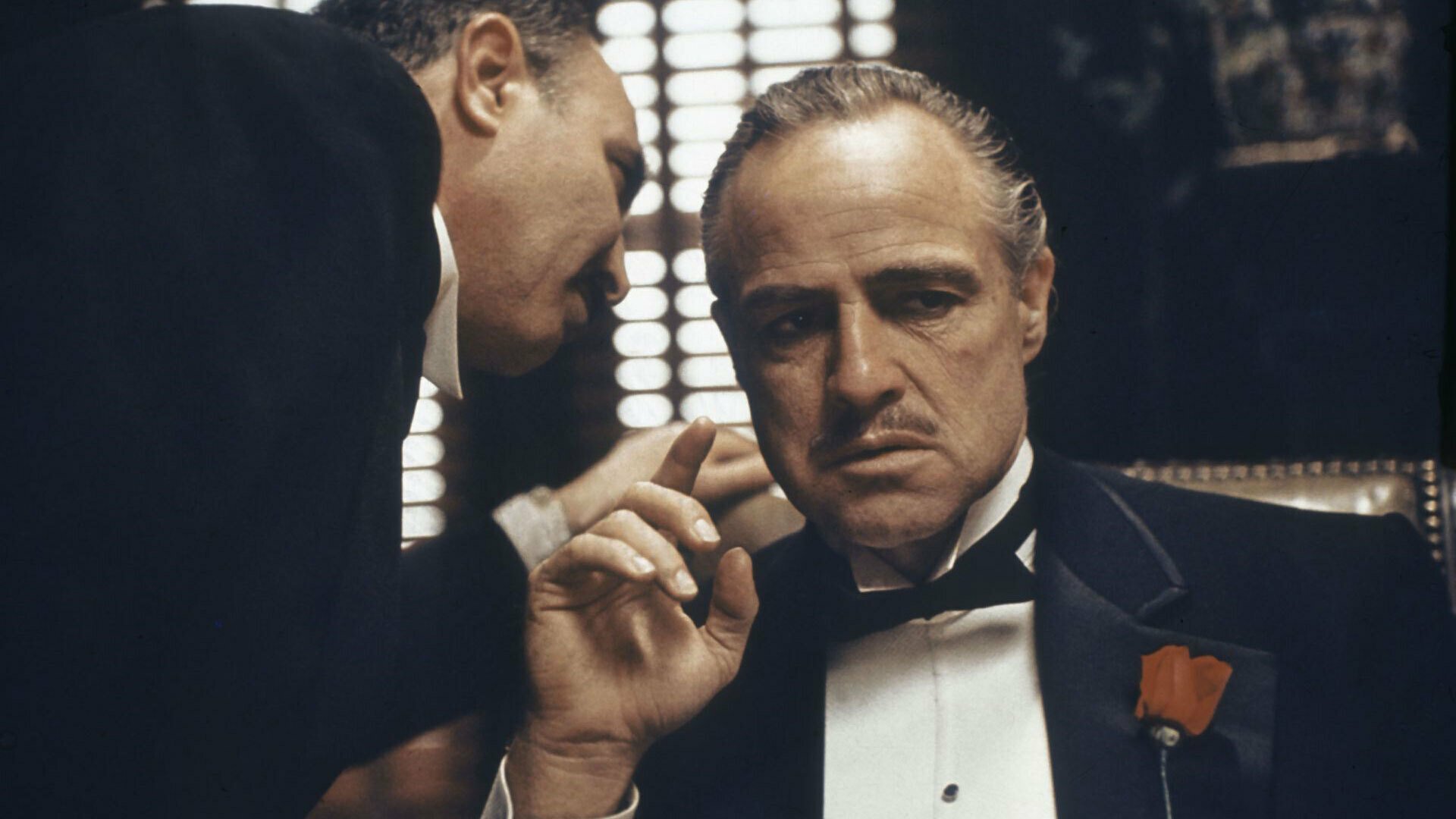 Marlon Brando in "The Godfather." 