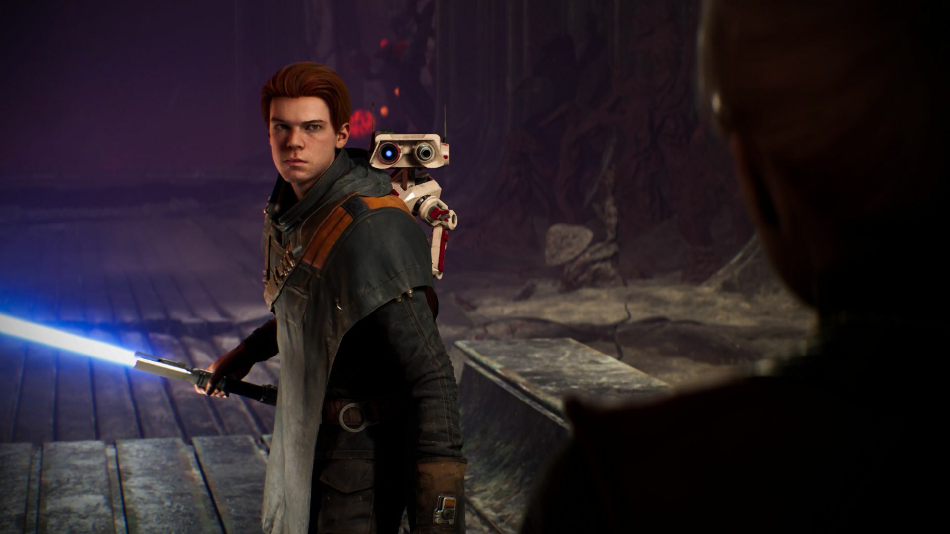 A screenshot from the game "Star Wars Jedi: Fallen Order."
