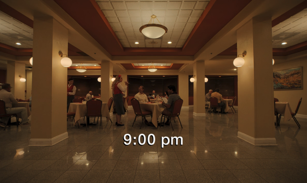 A screenshot from Hulu's "Candy" which reads, "9:00pm."