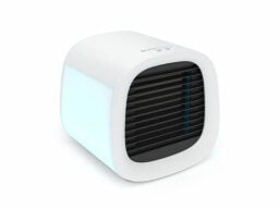 White air conditioner unit
